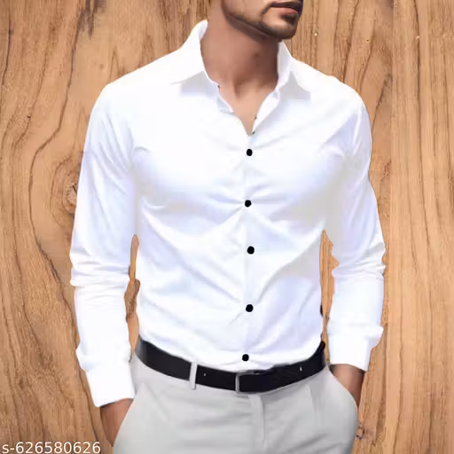 Solid Plain Shirts for Men