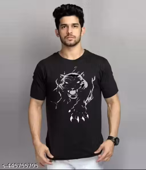 Men's Printed Oversized T-shirt For Men|Baggy T-shirt Drop Shoulder T-shirt For Men And Boy