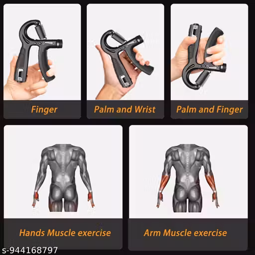 Adjustable Hand Grip Strengthener,Hand Gripper With Counter for Men & Women for Gym Workout Hand Exercise Equipment to Use in Home for Forearm Exercise,Finger Exercise Power Gripper-Up 5 to 60kg