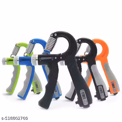 Hand Grips Strengthener, Forearm Strengthener, Hand Gripper with Counter, Adjustable Resistance 5-60kg, for Muscle Building and Injury Recovery, Black