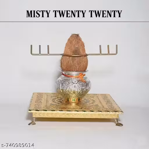 Misty Twenty Twenty Kalash Kadi Coconut for Puja & Religious Rituals