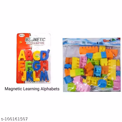 BLOCKS TOYS ALBHABETS COMBO SET