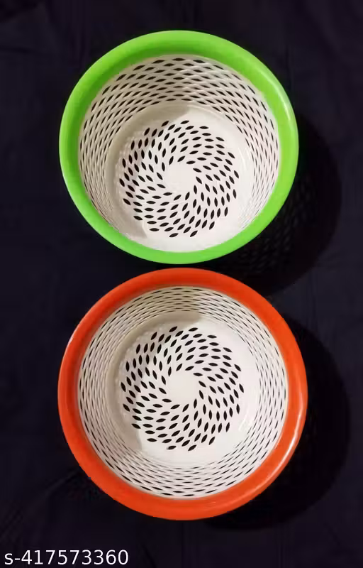 VEGETABLE, FRUIT MULTIPURPOSE STORAGE BASKET AND STRAINERS