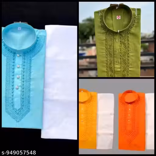 Multiple colour men's ethinic kurta