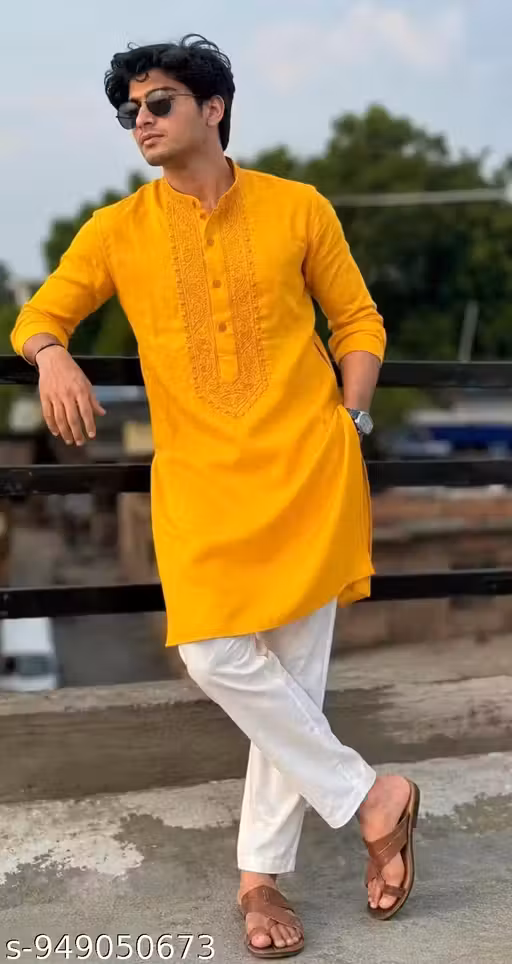 Men's fashionable traditional kurta