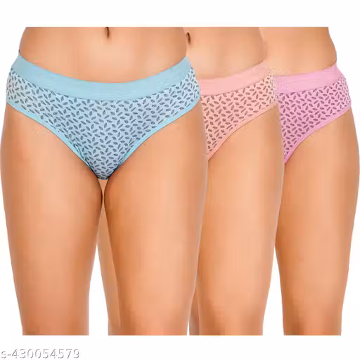 Panties For Women/Cotton brief Combo Pack of 3