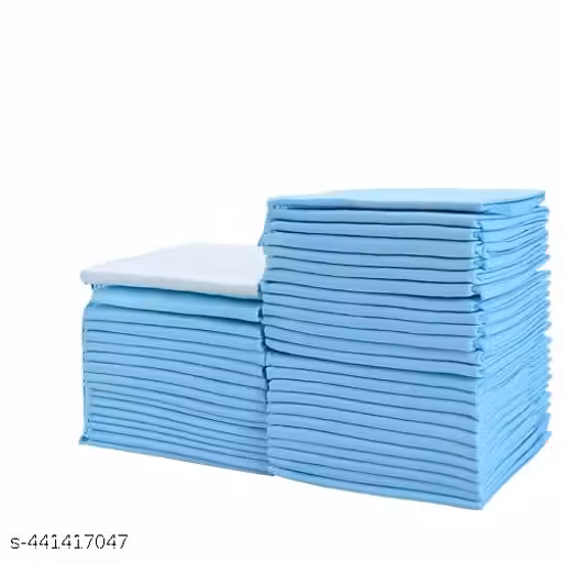 SIDHMART- (Pack of 5) Puppy Training Mats Pee and Potty Pads, Bamboo Charcoal Deodorization Training Pads for Dogs, Strong Water Absorption Dog Pee Pads, Soft and Light Puppy Dog Training Pad(60Cm X 90Cm, 5 Pcs)