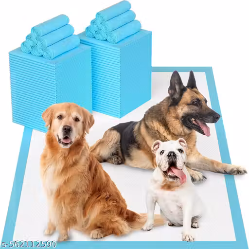 SIDHMART- Pee Pads for Dogs | Pack of 20 | Pet Training Pads with Adhesive Floor Tape, 60x90 cm, Dog Pee Pad, Heavy Duty, Quick Dry & Leak-Proof, Suitable for Puppies, Small, Medium & Large Dogs