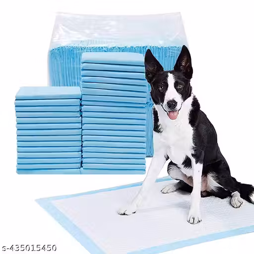 SIDHMART- XL Pet Training Pads with Adhesive Floor Tape, 60x90 cm, Training Pee & Potty Pads, Heavy Duty,Rapid Dry & Absorbent Core, Suitable for Puppies, Small,Medium, Large Dogs (5 Count)