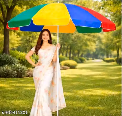 Multicolor outdoor Umbrella with Heavy Duty Pole. trendy product outdoor umbrella garden umbrella. viral product