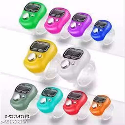 Handheld Tally Counter | 4-Digit Manual Click Counter for Sports, Attendance, Inventory & Event Counting