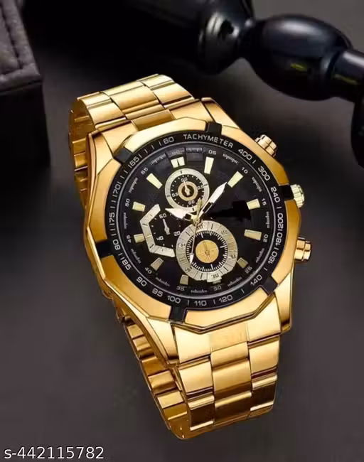 ZT WONDER WATCH COMBINATION GOLD BLACK WATCH