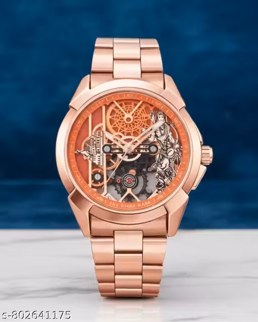 ZT TEMPLE SCALTON ROSE GOLD WATCH