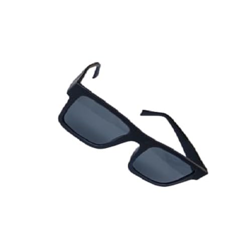Unisex Square UV Protected Sunglasses with Full Frame | Stylish Black Casual Eyewear for Men & Women