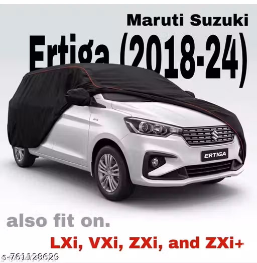 Car Body Cover for maruti Suzuki Ertiga All Model & Years (2015-2024) 100% Waterproof with Mirror Pockets, Triple Stitched Dustproof Heat Resistant UV Protection (Military//Camouflage)