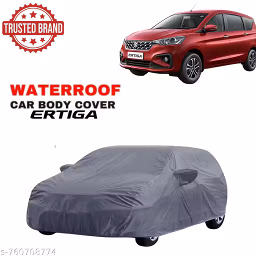 Car Body Cover for maruti Suzuki Ertiga All Model & Years (2015-2024) 100% Waterproof with Mirror Pockets, Triple Stitched Dustproof Heat Resistant UV Protection (Military//Camouflage)