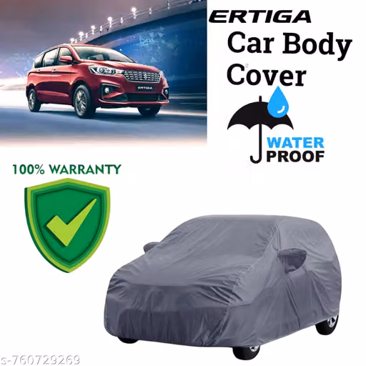 Car Body Cover for maruti Suzuki Ertiga All Model & Years (2015-2024) 100% Waterproof with Mirror Pockets, Triple Stitched Dustproof Heat Resistant UV Protection (Military//Camouflage)