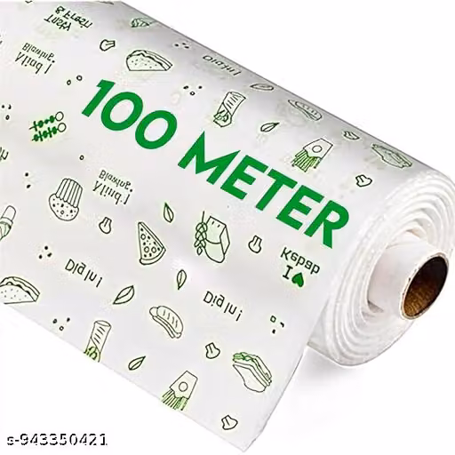 Premium Butter Paper Roll 100 Meter | Non-Stick Baking & Food Wrapping Paper | Oil Resistant Kitchen Roll