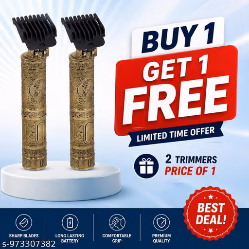 2 GOLDEN BEARD TRIMMERS IN PRICE OF 1
