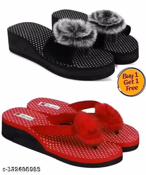 Trendy combo latest design Women flip flop slipper health care
