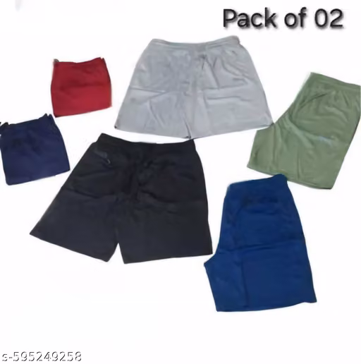 Ns shorts | Pack of 3 Men’s Shorts | Comfortable Cotton Blend Regular Fit Shorts for Men | Stylish Casual Wear Shorts for Gym, Running, Travel & Daily Use | Lightweight & Breathable Men’s Summer Shorts Combo | comfortable shorts for men
