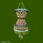 1 pcs handmade jhumar for wall and door hanging home decoration Diwali decoration Temple decoration (length 18 inch)