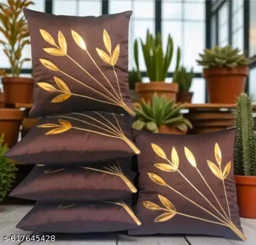 Cushion Cover Set , home decor cushion cover | velvet cushion cover |pack of 5 and size 16x16 inches 40x40 cm