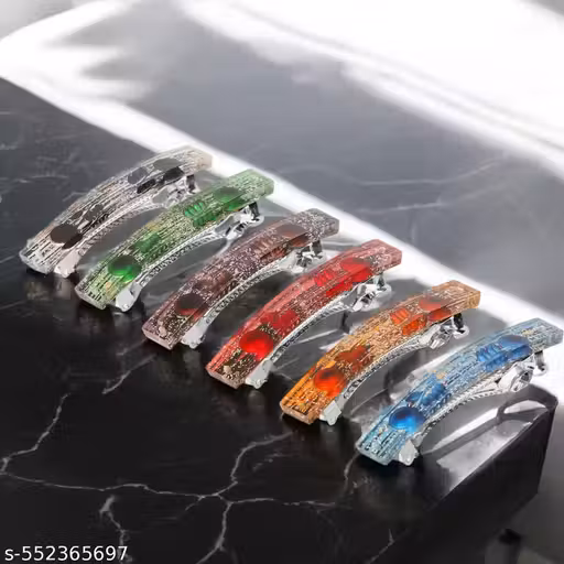Women Hair clip for Stylish Fancy Hair clip for women Hair clip for ( Pack of 6)