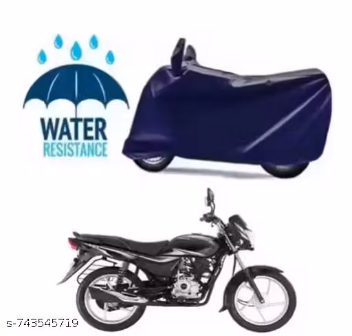 Two Wheeler Body Cover For bajaj platina With Water Resistant and DustProof Polyesters