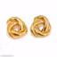 Luxury Gold Knot Stud Earrings for Women – Elegant Statement Designer Earrings