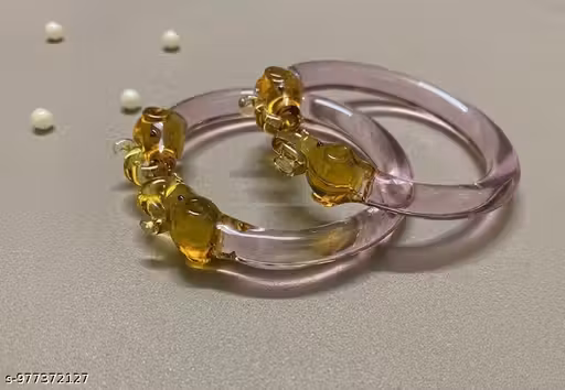 Hathi glass set latest stylish famous rajasthani bangle bangle