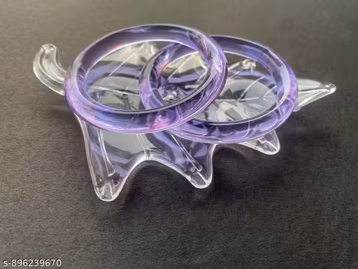 purple glass party wear & daily wear latest stylish bangle