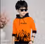 Stylish Boys Cotton Blend Printed Oversized T-shirt | Grey Big Hero Graphic Loose Fit Round Neck Tea for Kids & Teens