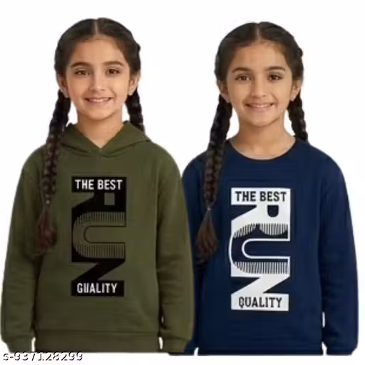Girls Cotton Blend T Shirts Pack of 2 | Trendy Summer Casual Wear for Girls | Girls Printed Summer T Shirt Combo Pack of 2 | Kids Cotton Full Sleeve Casual Wear Tops