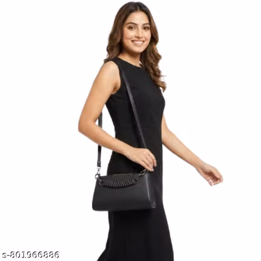 PU Leather Crossbody Bag With Zip Closure| Sling Bag| Crossbody Bag| Satchel Bag| Women Handbag| Ladies Purse| Office & Collage| Party Wear Bag