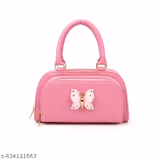 Fashion Mini Handbag for girls butterfly Design| Mini handbag for girls| Mini Handbag with 3 compartment and comfortable to carry for girls