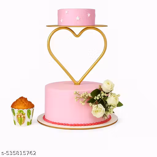 Heart Shape Cake Spacer for Perfectly Shaped Cakes | Cake Decoration Tool | Premium Quality | Ideal for Baking & Cake Making