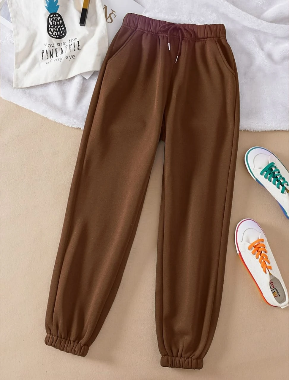Women's Drawstring Jogger Sweatpants