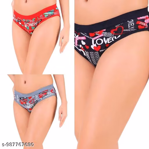 PRINTED PANTY COMBO