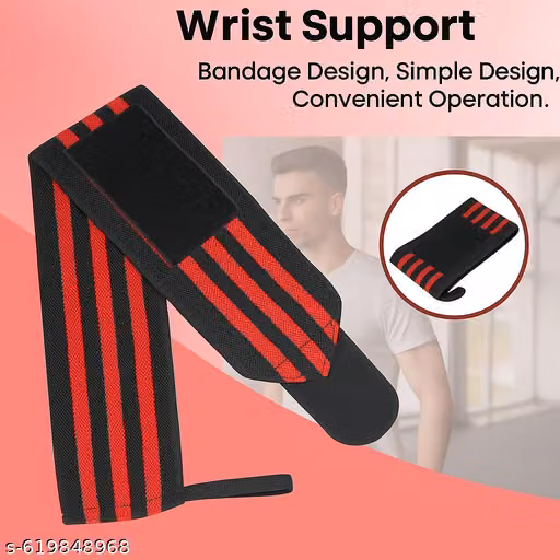 wrist support | wrist brace | gym wrist support | sports wrist band | adjustable wrist wrap | wrist pain relief support | hand support band | elastic wrist guard | compression wrist support | injury recovery brace | wrist protector for gym |