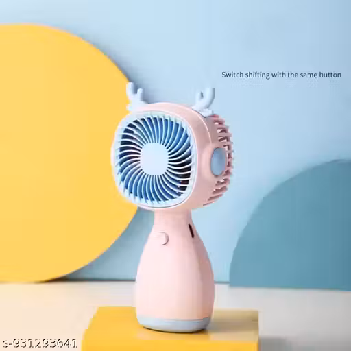 Portable Handheld USB Rechargeable Mini Fan with Lightweight Design, Low Noise, and Easy Portability for Indoor and Outdoor Use