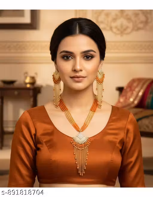 ROSHAL 2.O fashion jewellery necklace earrings set of 1