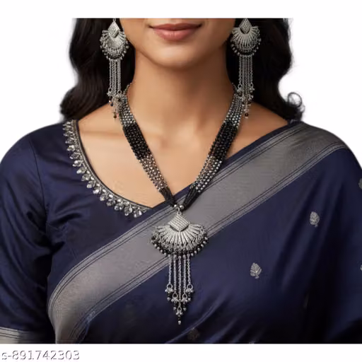 ROSHAL fashion jewellery necklace earrings set of 1