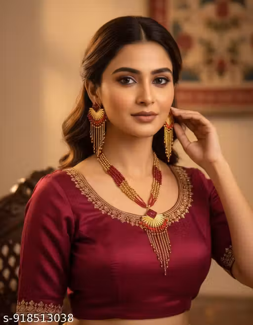 ROSHAL 2.O fashion jewellery necklace earrings set of 1