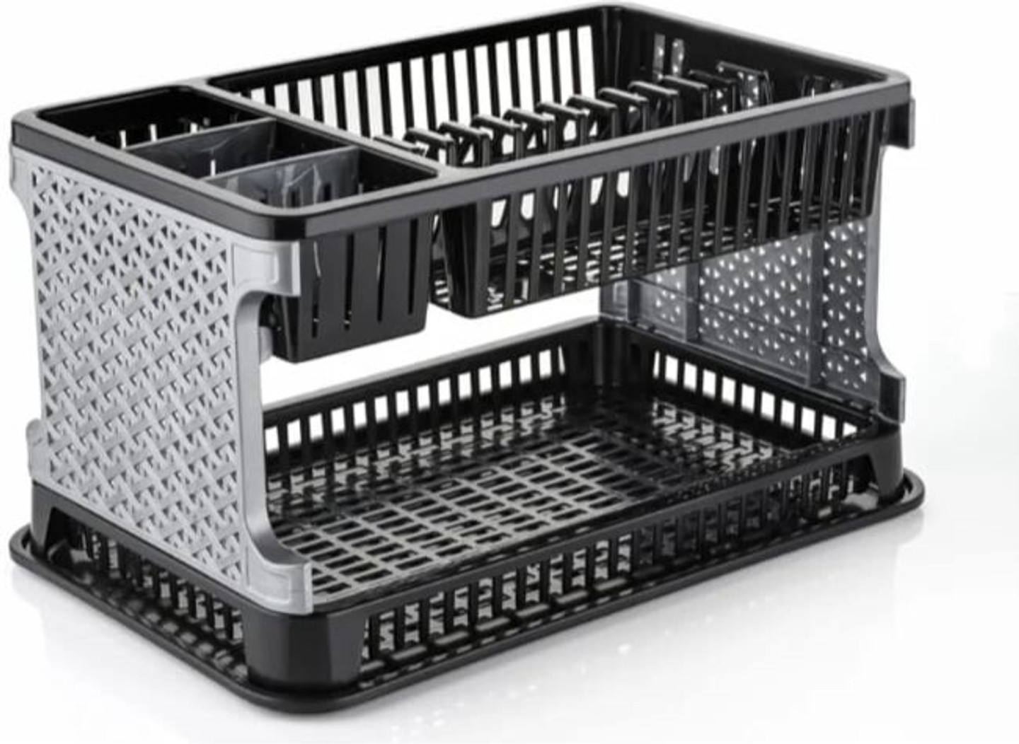 Bhakti Dish Drainer Kitchen Rack Kitchen Organiser Rack Utensil Kitchen Rack Plastic