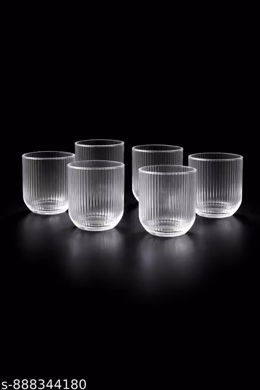 water glass set juice glass set whisky glass set drinking glass set glass set 6 pcs transparent glass set crystal glass set tumbler glass set combo whisky glass heavy base juice glass stylish design drinking glass set for home kitchen glass set 6 pieces g
