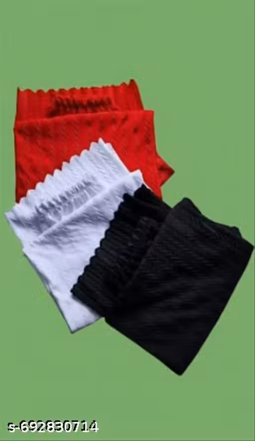 palazzo 3 piece combo redwhiteblack free size