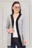 Ddaspration Women Solid Cotton Open-Front Shrug with Long Sleeves