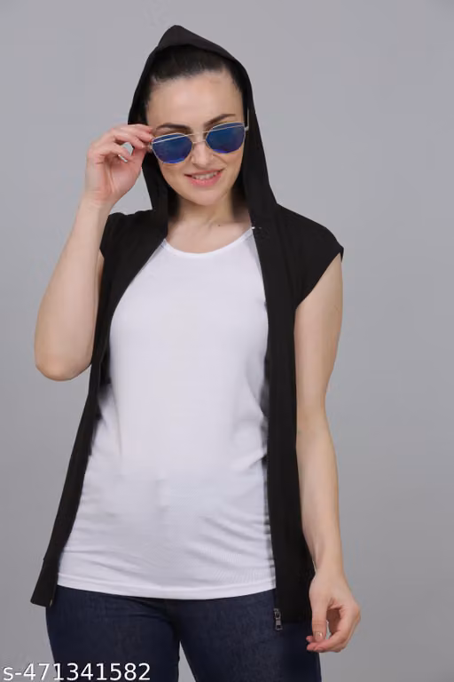 DDASPRATION Women Cotton Hud Shrug