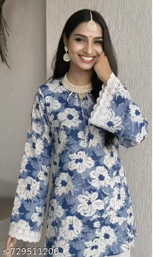 Stylish Printed short kurti for women